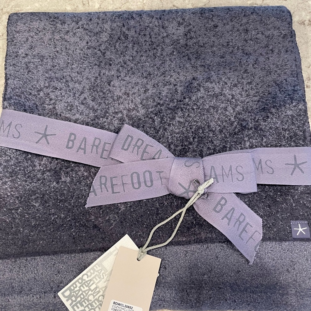 Barefoot Dreams Deep Slate Blue/Indigo Wrap